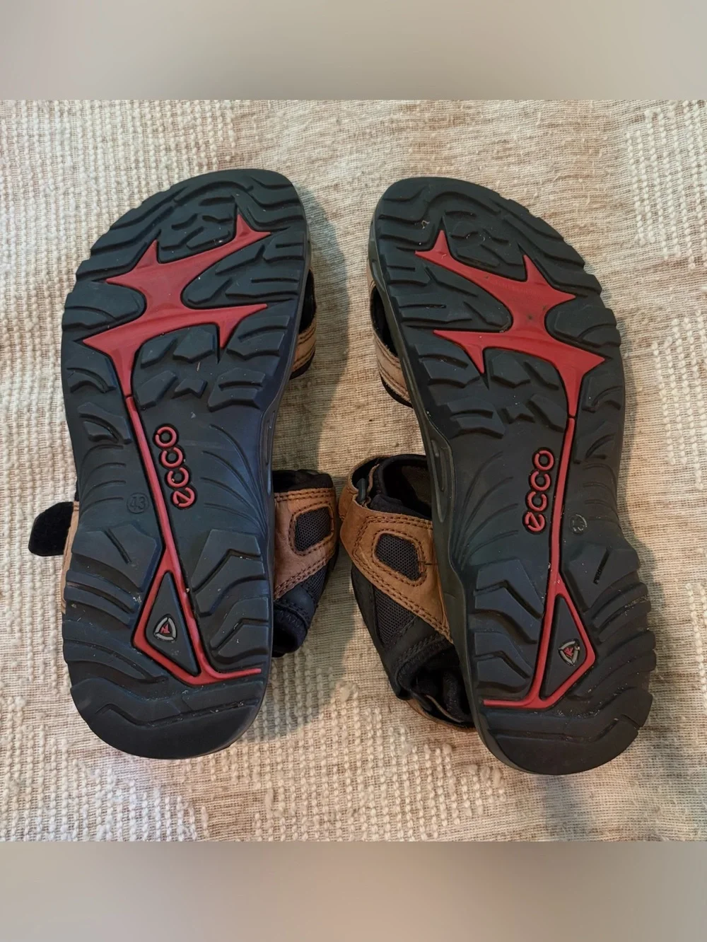 Ecco Men’s Hiking Sandals SZ 10
